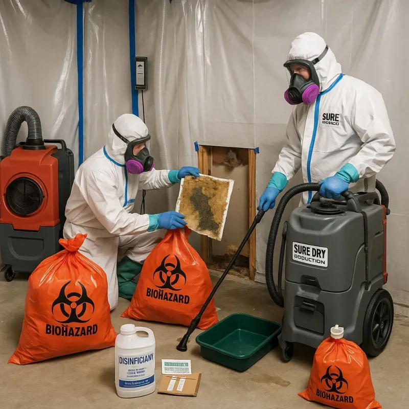 Contaminated Water Handling Protocols process in Prince George, VA