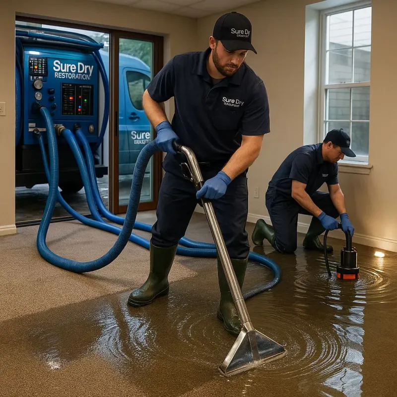 Water Extraction and Removal process in Prince George, VA